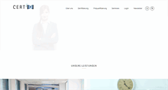 Desktop Screenshot of cert-iq.de